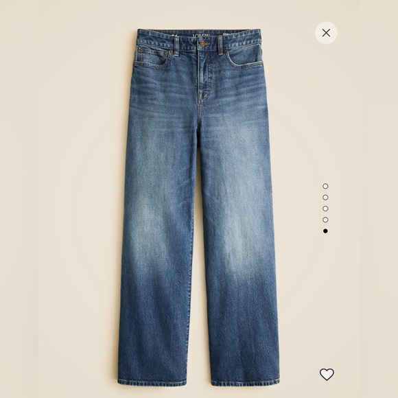 J. Crew Curvy Slim-Wide Jeans - Picture 5 of 7